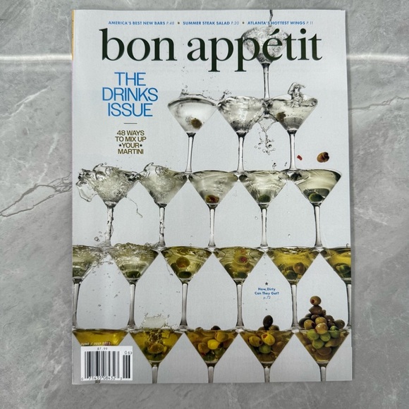 Bon Appétit 4 Magazine Bundle - Cooking Food Recipes Cocktails Travel Art Design - Picture 9 of 13